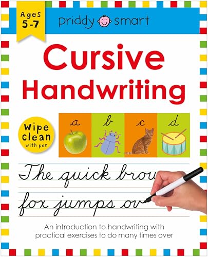 Écriture cursive (Cahier d'exercices effaçable) : 5-7 ans ; Effaçable au stylo (Livres d'apprentissage effaçables)