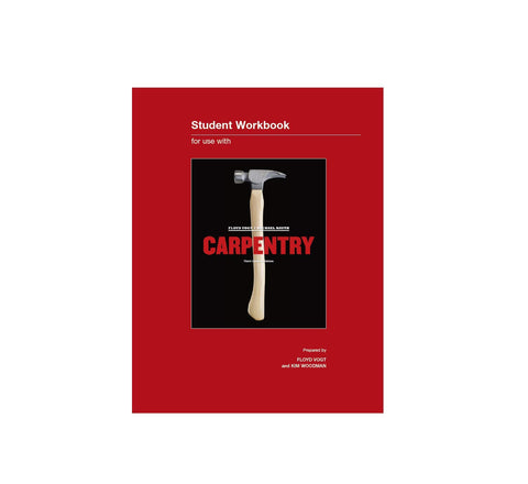 Student Workbook for Carpentry, Third Canadian Edition