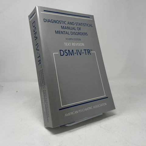 DSM-IV-TR : Manuel diagnostique et statistique des troubles mentaux