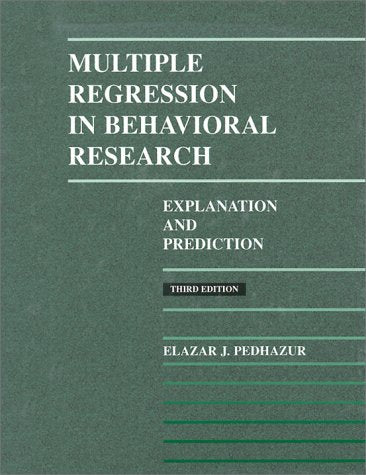 Régression multiple en recherche comportementale