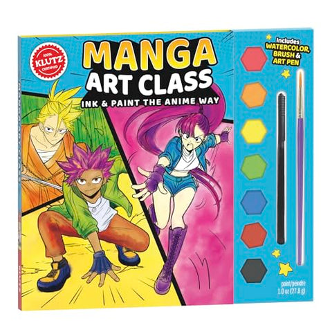 Kit de loisirs créatifs KLUTZ pour apprendre à dessiner des mangas