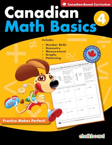 Canadian Math Basics Grade 4 (Math Basics)