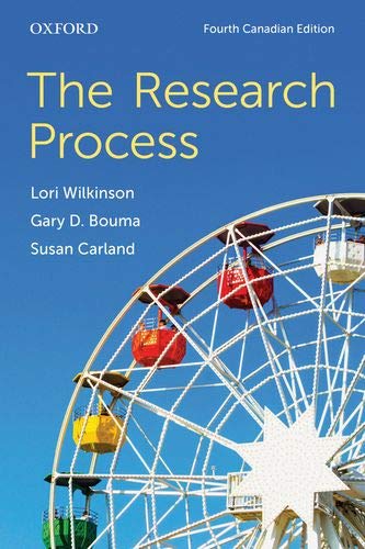 Le processus de recherche : quatrième édition canadienne