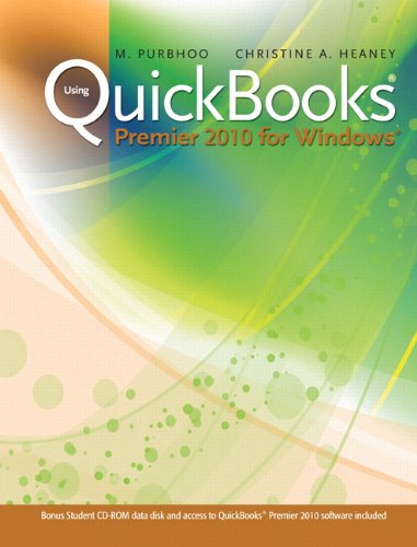 Using QuickBooks Premier 2010 for Windows