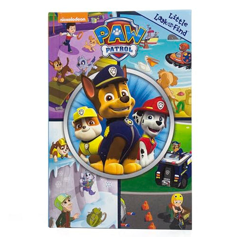 Nickelodeon Paw Patrol Chase, Skye, Marshall, and More! - Little Look and Find Activity Book - PI Kids