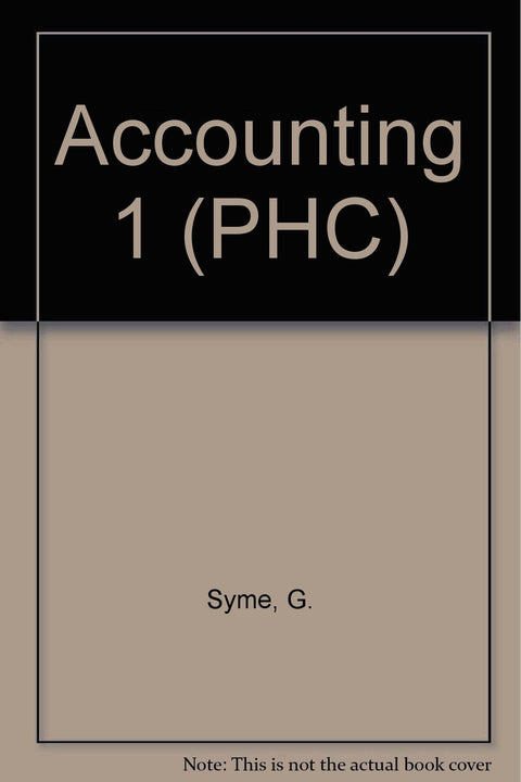 Accounting 1 (PHC) (4th Edition)