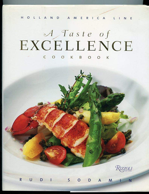 Livre de recettes Un goût d'excellence : Holland America Line : 1