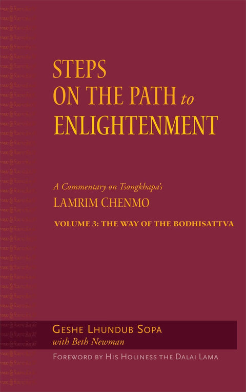 La Voie du bodhisattva : un commentaire sur le Lamrim Chenmo de Tsongkhapa : un commentaire sur le Lamrim Chenmo de Tsongkhapa, volume 3 : La Voie du bodhisattva (Étapes sur le chemin de l'éveil)