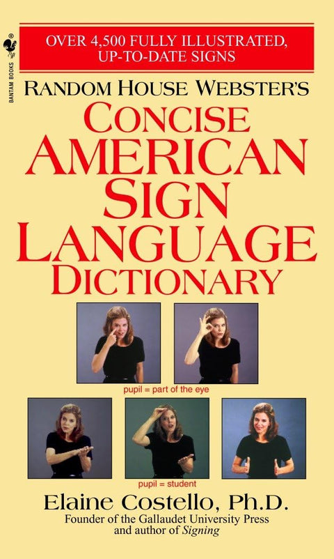Dictionnaire concis de la langue des signes américaine RHW