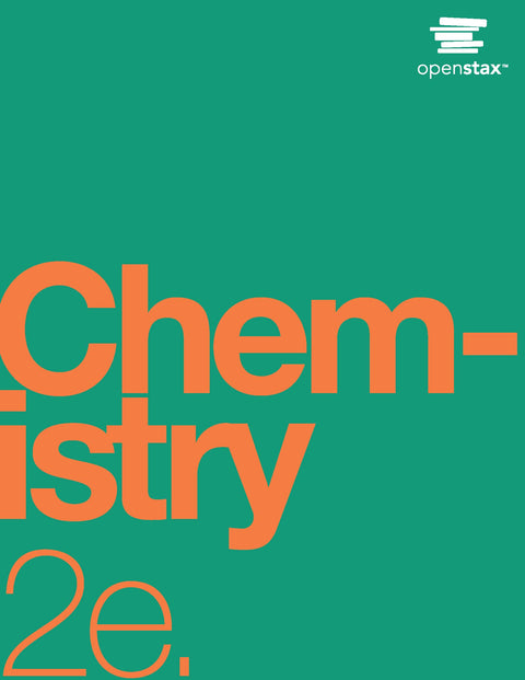« Chimie 2e par OpenStax (version imprimée officielle, couverture rigide, en couleur) »