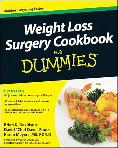 Livre de cuisine pour les nuls après une chirurgie de perte de poids