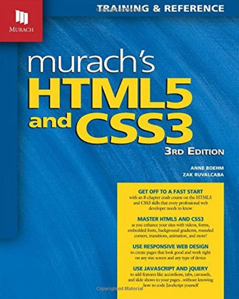 Murach s HTML5 & CSS3