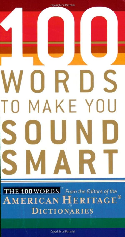 100 mots pour paraître intelligent