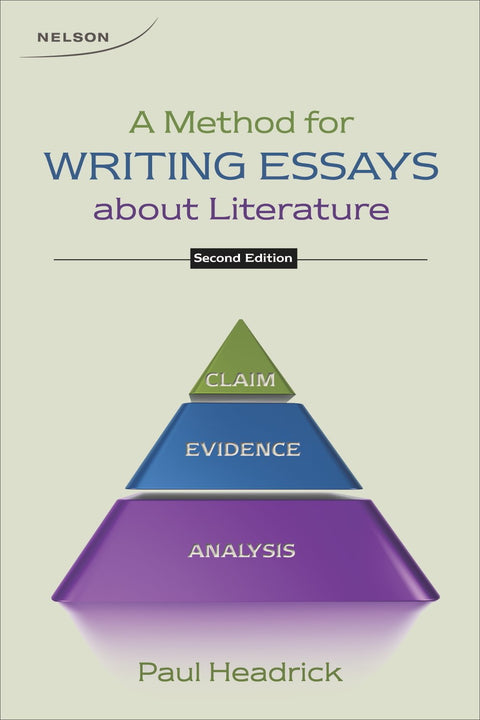 Method for Writing Essays about Literature