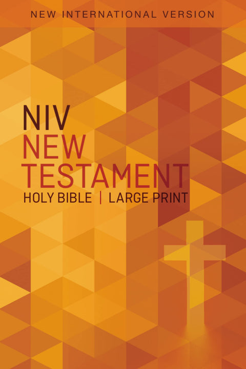 NIV, Nouveau Testament d’évangélisation, gros caractères, broché