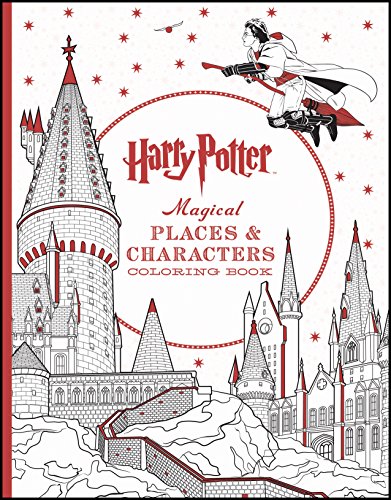 Harry Potter : lieux magiques et personnages — Livre de coloriage officiel, tome 1