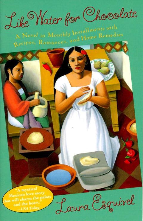 Comme de l’eau pour le chocolat : un roman en épisodes mensuels avec recettes, histoires d’amour et remèdes maison