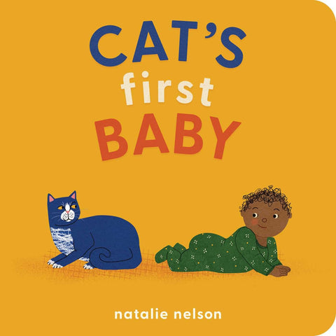 Le premier bébé du chat : un livre cartonné (Les premiers de Chien et Chat)