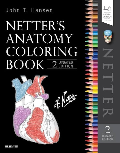 Old Edition - Netter's Anatomy Coloring Book Updated Edition (Netter Basic Science)