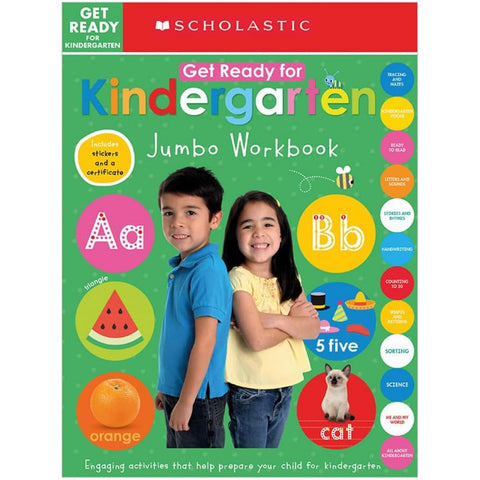 Cahier d’activités géant Préparez-vous pour la maternelle : Scholastic pour les tout-petits (Cahier d’activités géant)
