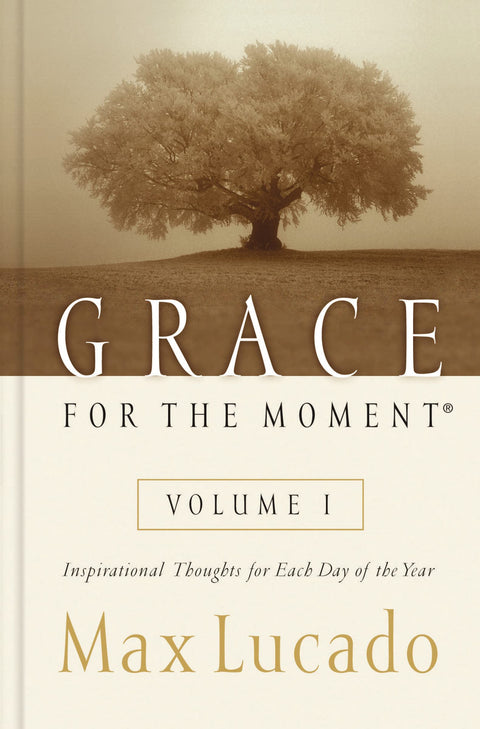 Grace for the Moment Volume I, relié : Pensées inspirantes pour chaque jour de l'année (Un dévotionnel de 365 jours) (1)