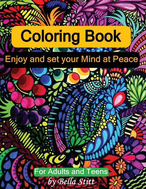 Livre de coloriage : détendez-vous et apaisez votre esprit — pour adultes et adolescents