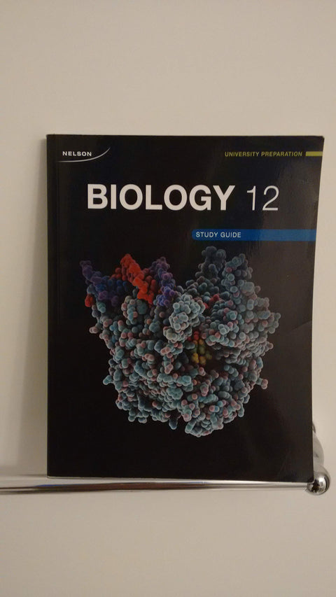 NELSON BIOLOGY 12 (2012) / STUDY GUIDE (SINGLE COPIES)