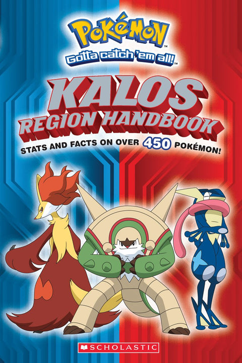 POKEMON KALOS REGION HANDBK: An Epic Kingdom of Fantasy Adventure (Pokemon Chapter Book)