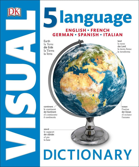 Dictionnaire visuel en 5 langues : anglais, français, allemand, espagnol, italien