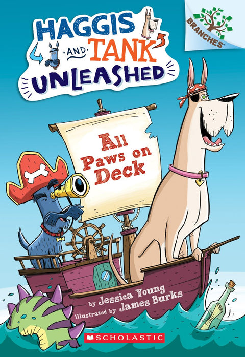 All Paws on Deck: A Branches Book (Haggis and Tank Unleashed #1): A Branches Book
