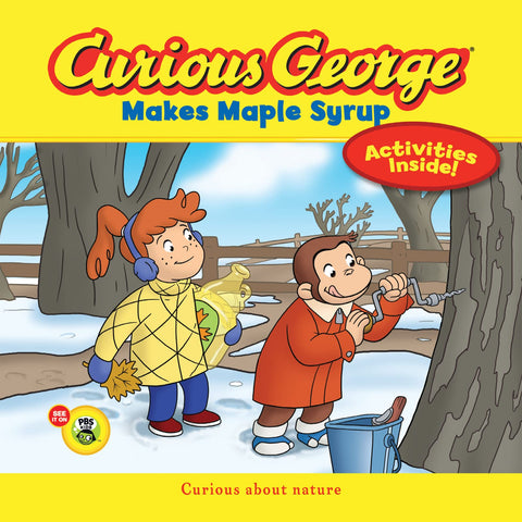 Georges Curieux fabrique du sirop d’érable (Cgtv 8x8) : un livre d’hiver et des Fêtes pour les enfants