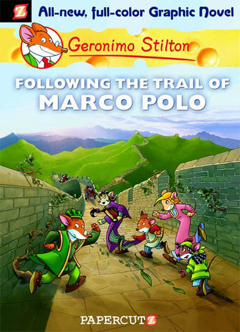 Romans graphiques Geronimo Stilton n° 4 : Sur les traces de Marco Polo (tome 4)