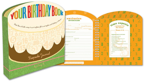 Votre livre d’anniversaire : un journal souvenir