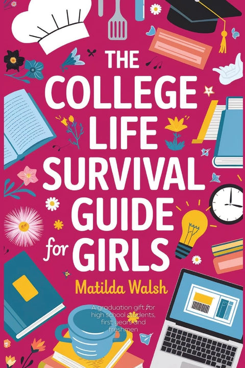 The College Life Survival Guide for Girls | A Graduation Gift for High School Students, First Years and Freshmen