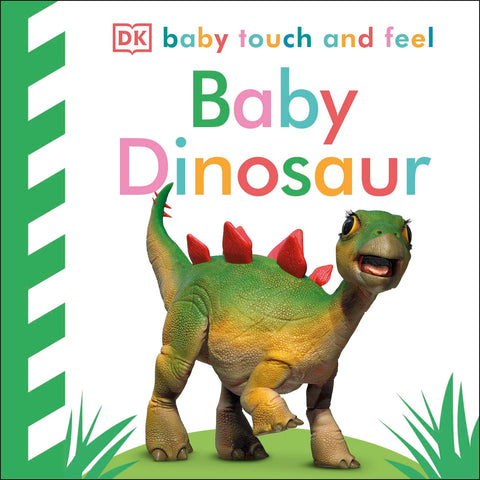 Bébé Dinosaure à Toucher et Sentir : Un Livre Cartonne Interactif sur les Dinosaures