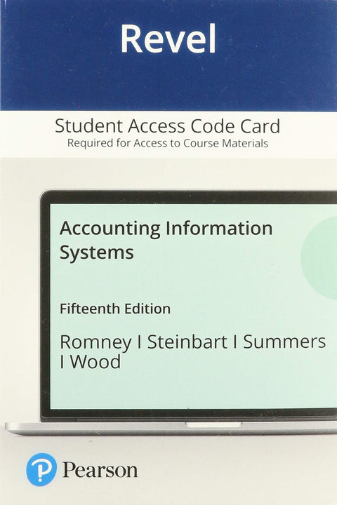 Revel for Accounting Information Systems -- Access Card