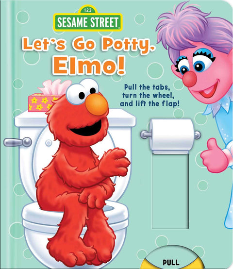 1, rue Sésame : À nous le pot, Elmo ! (Livres cartonnés sur l'apprentissage de la propreté pour les tout-petits de 1 à 5 ans)