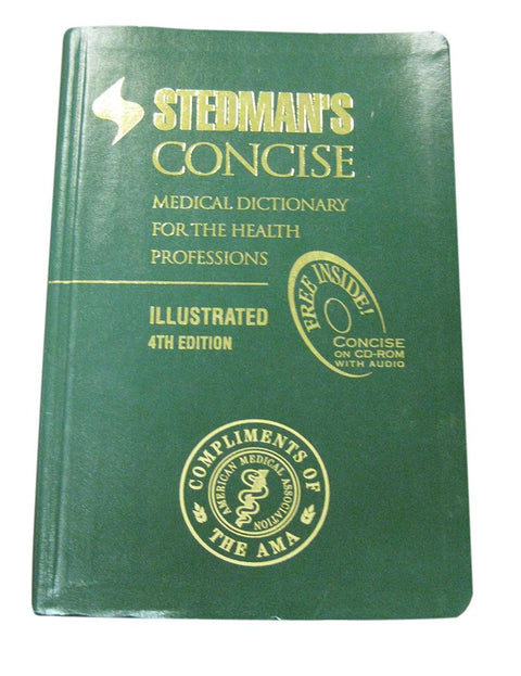 Dictionnaire médical concis de Stedman pour les professions de santé : illustré (livre avec CD-ROM)