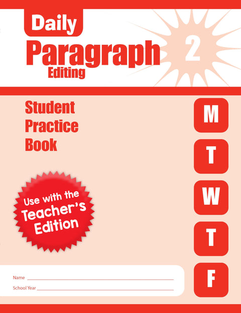Daily Paragraph Editing, Grade 2 Individual Student Practice Book