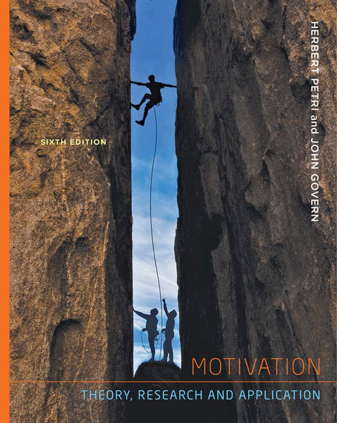 Motivation : Theory, Research, and Application