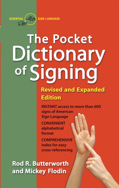 Le dictionnaire de poche de la langue des signes