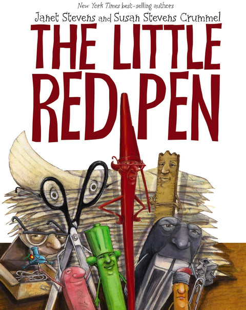 Le petit stylo rouge : une histoire hilarante de mission de sauvetage de fournitures scolaires pour les enfants de 6 à 9 ans