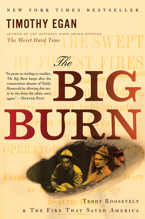 The Big Burn: Teddy Roosevelt and the Fire that Saved America ― A NYT Bestselling US History Book on Gifford Pinchot and the 1910 Inferno