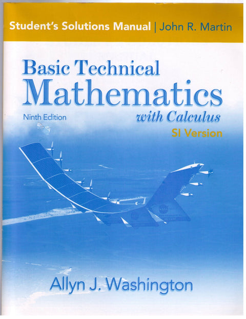 Basic Technical Mathematics With Calculus: Si Version