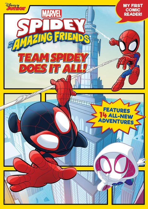 Spidey et ses amis extraordinaires : La super équipe Spidey ne manque jamais à l’appel ! : Mon premier lecteur de bandes dessinées !