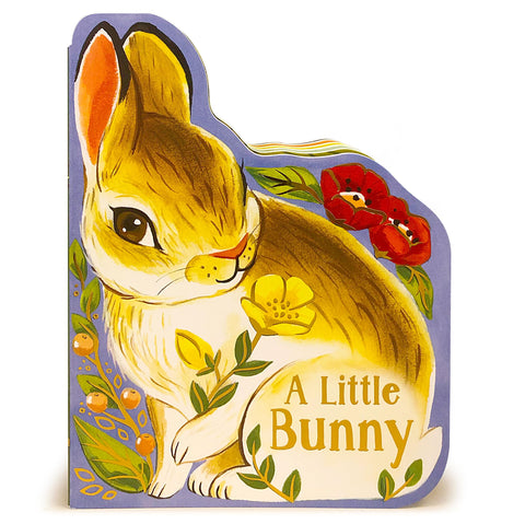 Un petit lapin – Livre cartonné pour enfants en forme d’animal