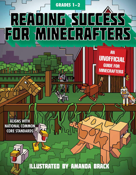 Réussir en lecture avec Minecraft : Niveaux CP-CE1 (Lecture pour les fans de Minecraft)