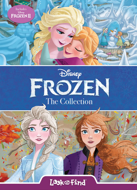 Disney La Reine des neiges : Elsa, Anna, Olaf et bien d’autres ! - Collection « Cherche et trouve » - Contient des scènes de La Reine des neiges 2 et de La Reine des neiges - PI Kids