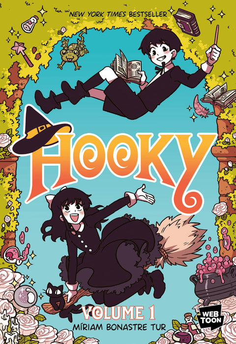 Hooky Volume 1 : Un roman graphique – Une bande dessinée WEBTOON sur des sorcières jumelles qui ont raté l’école de magie pour enfants (8 à 12 ans)