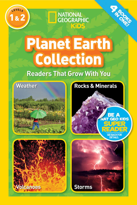 Collection Planète Terre (Lectures National Geographic Kids, niveaux 1 et 2) : des livres qui grandissent avec vous